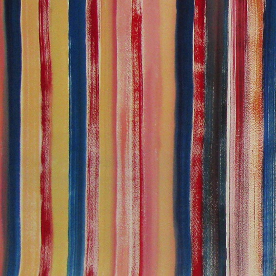 colored stripes, oil on paper, 30 x 230 cm, 2014